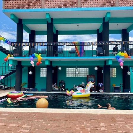 Hierve El Agua Eco Hostel - Confetti Pool Club San Pablo Villa de Mitla Zewnętrze zdjęcie