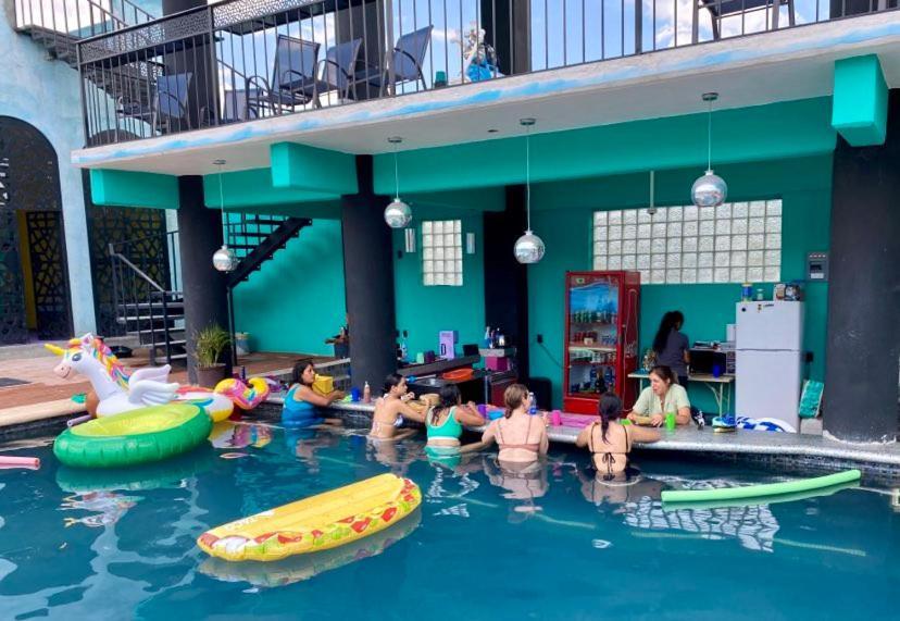 Hierve El Agua Eco Hostel - Confetti Pool Club San Pablo Villa de Mitla Zewnętrze zdjęcie