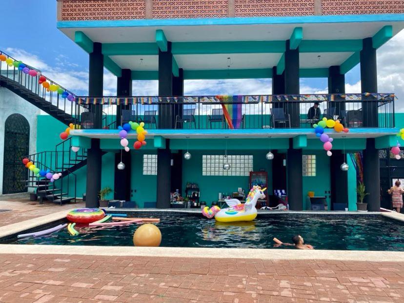 Hierve El Agua Eco Hostel - Confetti Pool Club San Pablo Villa de Mitla Zewnętrze zdjęcie